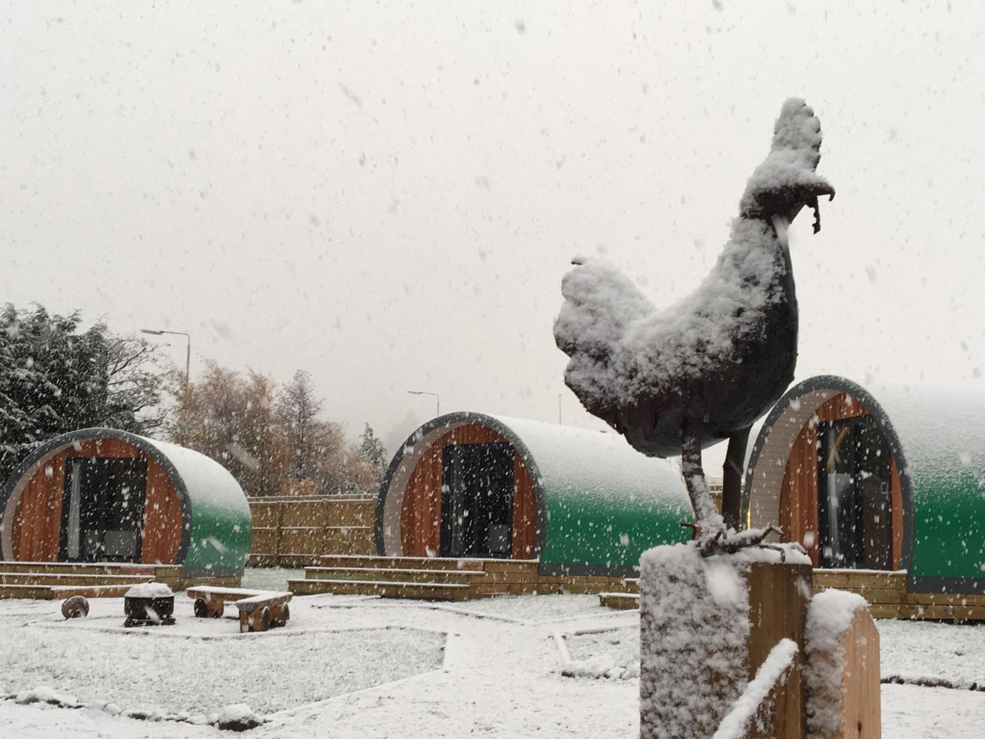 Inverness Glamping Bagian luar foto