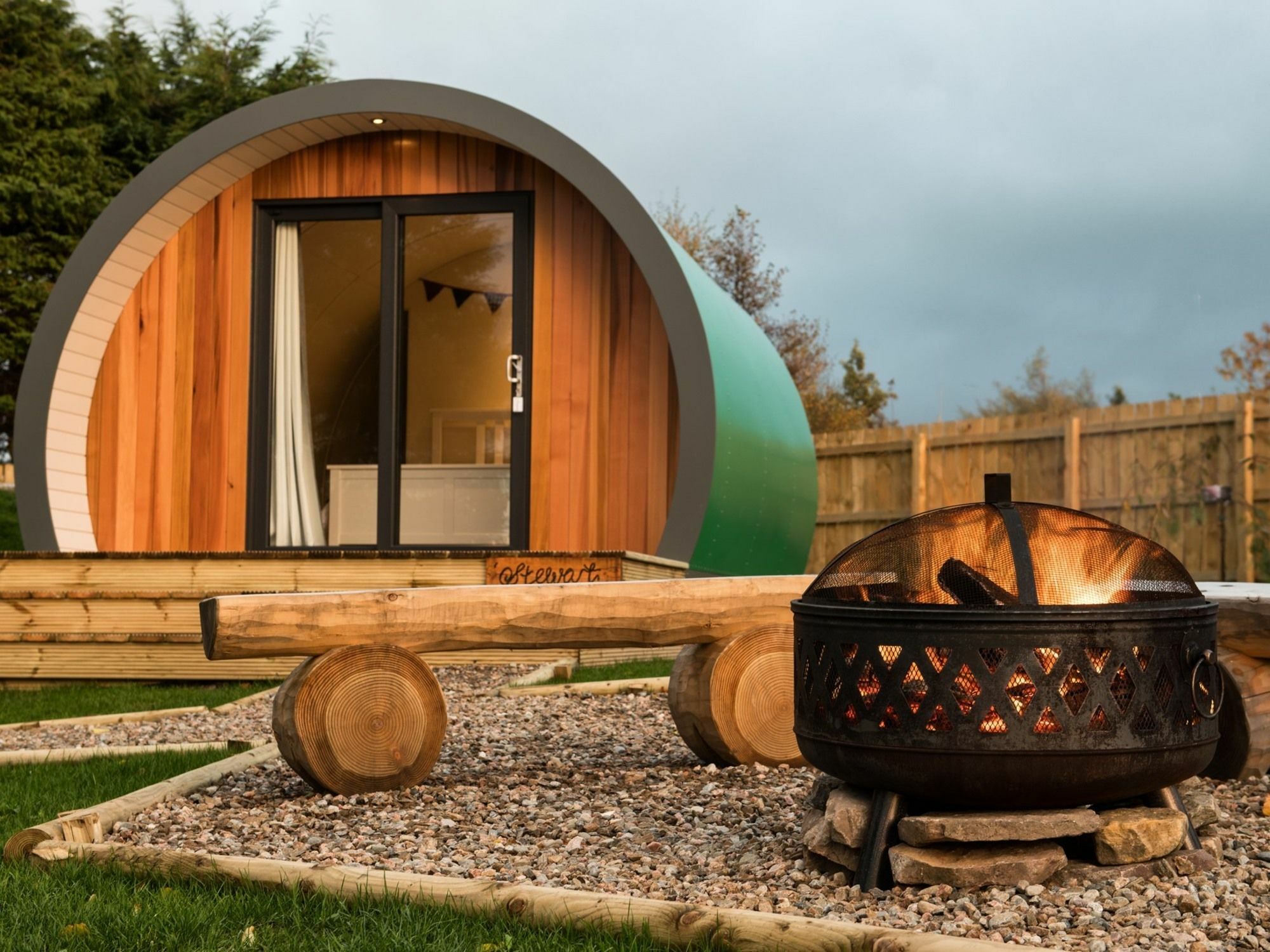 Inverness Glamping Bagian luar foto