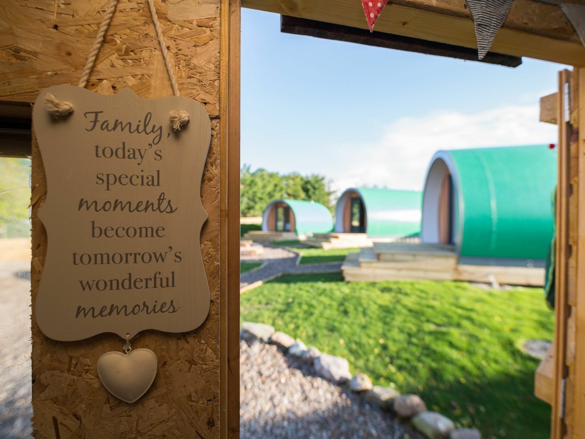 Inverness Glamping Bagian luar foto