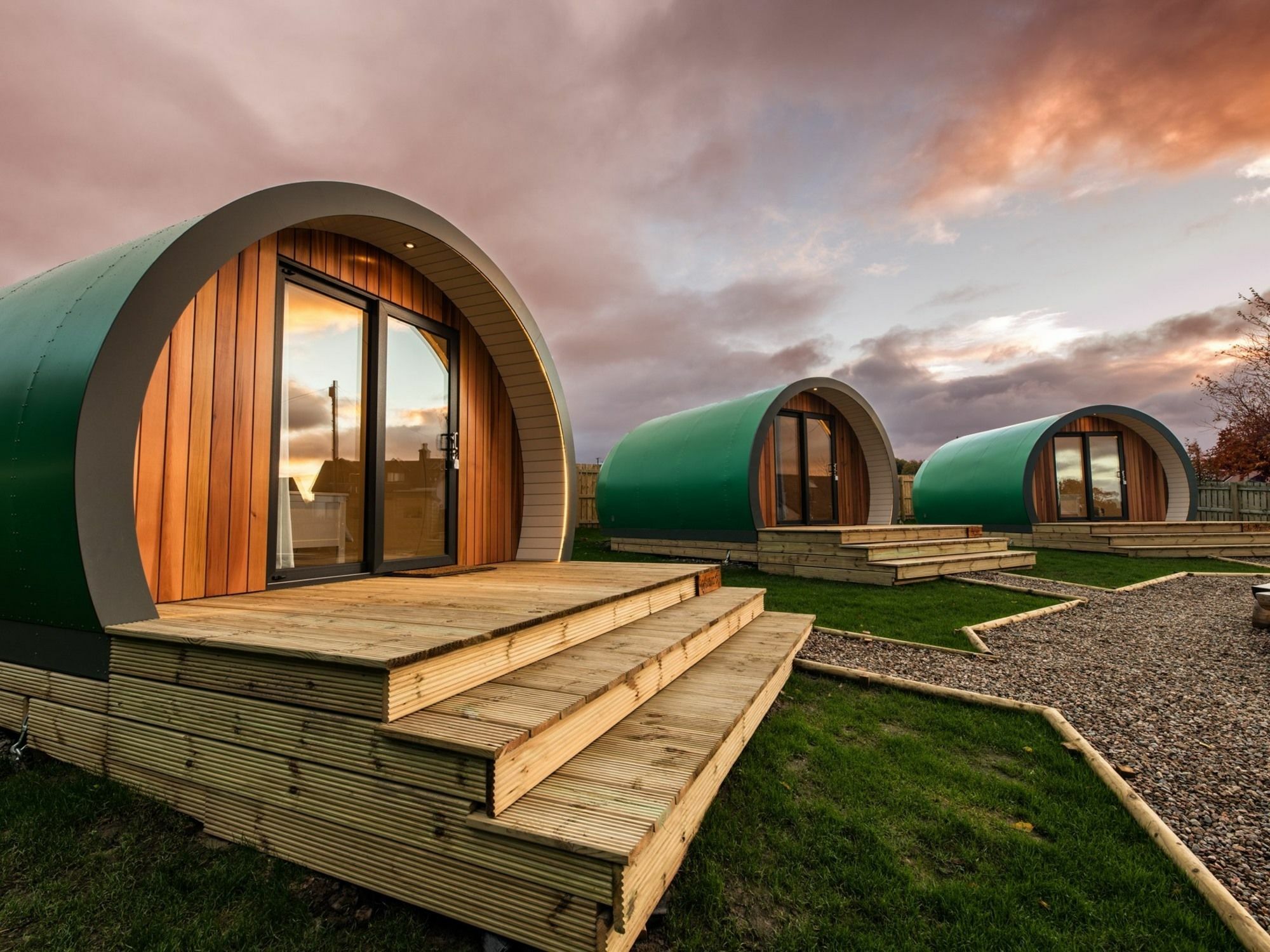 Inverness Glamping Bagian luar foto