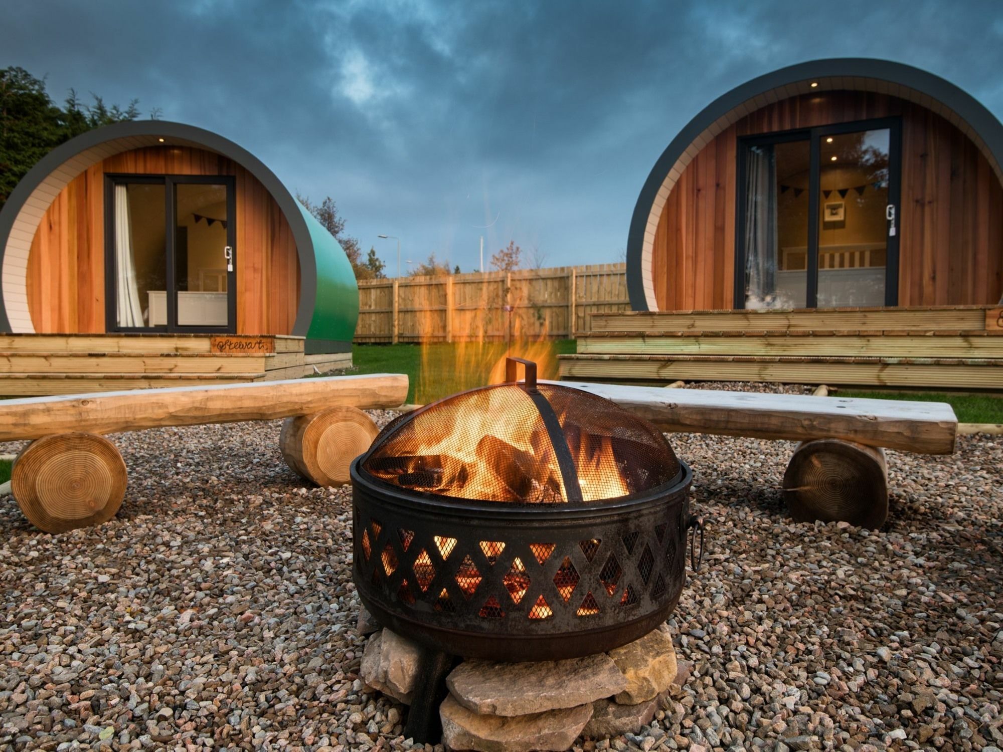 Inverness Glamping Bagian luar foto